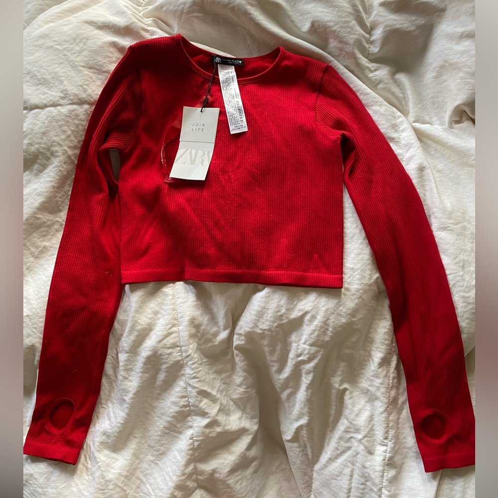Zara Limitless countor collection crop top